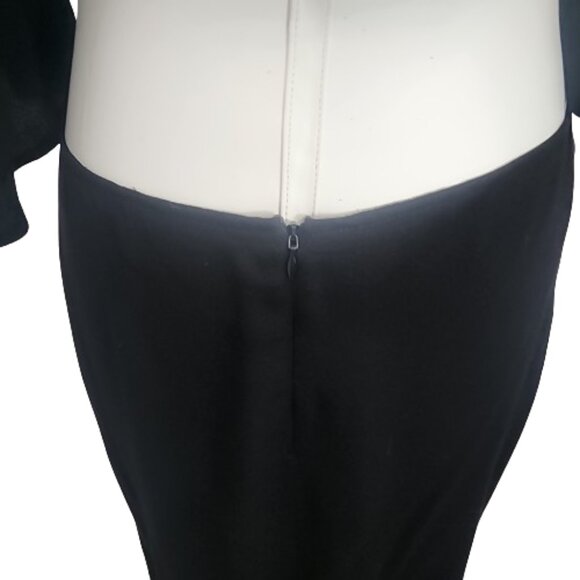 Reformation Benny Cutout Crepe Midi Dress - Picture 9 of 13